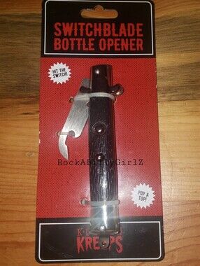 Sourpuss Kustom Kreeps Retro RockABilly Pop Open Faux Switchblade Bottle Opener
